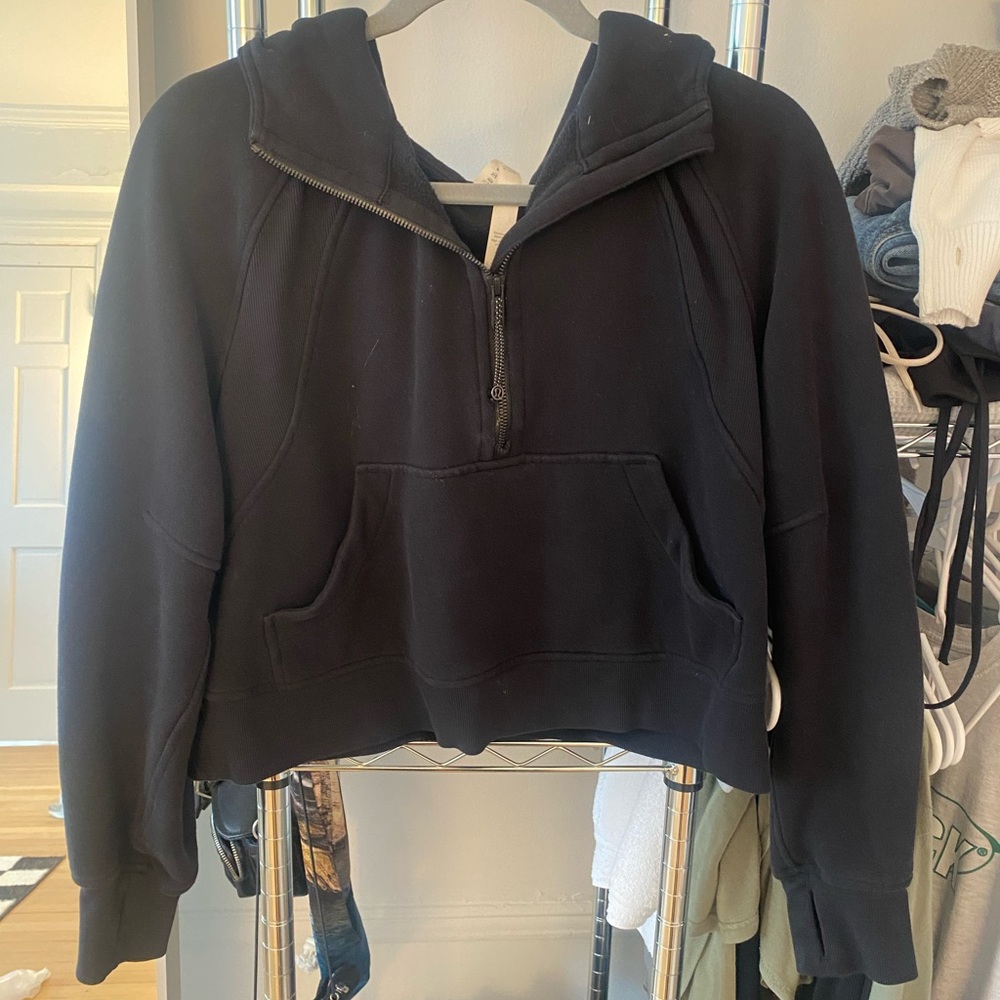 Lululemon Half Zip Scuba Hoodie
